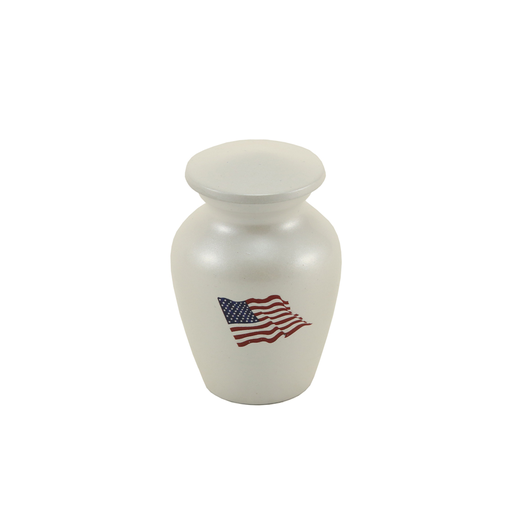 [URN-2823K] Classic Color Flag Individual Keepsake